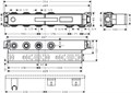 15380700S Set HG RainSelect термостатический смеситель для душа встройка 2 режима (15380700+15310180), матовый белый 15380700S