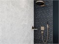 15714140S Set HG Ecostat Square термостатический смеситель для душа (15714140+01800180) шлиф.бронза 15714140S
