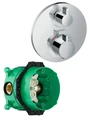 15758000S Set HG Ecostat S термостатический смеситель для душа (15758000+01800180) 15758000S
