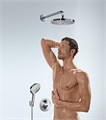 15758000S Set HG Ecostat S термостатический смеситель для душа (15758000+01800180) 15758000S
