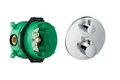 15760990S Set HG Select Highflow термостатический смеситель для душа (15760990+01800180) полированное золото 15760990S