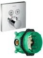 15763000S Set HG Select термостатический смеситель для душа (15763000+01800180) 15763000S