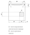 Дакота 80 Зеркало 1A203102DA010
