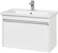 Тумба под раковину AQUATON Капри 80 подвесная, белая (1A230201KP010) 1A230201KP010
