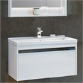 Тумба под раковину AQUATON Капри 80 подвесная, белая (1A230201KP010) 1A230201KP010