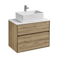 Либерти 75/2 Тумба Дуб Эльвезия (Элина 75,MILA 400,MILA 350*350, Одри 420x620 Soft,Лола 60) 1A279501LYC70