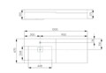 Сакура 1200 Раковина белая 1A71893KSK010