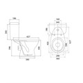 Унитаз-компакт Pro бел. 1.P215.5.S00.00B.F