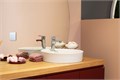 MINIMAL круглая раковина для установки на столешницу 46х46 см, Serel 2058TXS110H