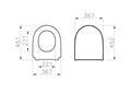 Сидение VitrA Nest с м/лифтом 220-003R409