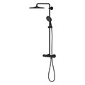 Rainshower SmartActive 310 Душевая система с термостатом для настенного монтажа, фантомный чёрный 22119KF0