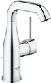 Essence+ Смеситель для раковины, U-излив, гладкий корпус, хром 23463001