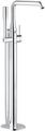 Essence+ Смеситель для ванны с душевым гарнитуром, напольный, хром 23491001