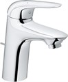 Eurostyle 2015 Solid Смеситель для раковины S-Size с донным клапаном, хром 23707003
