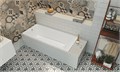 ELBA акриловая ванна прям 170х75 белая (монтажный комплект заказывается отдельно) 248507000