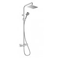 26286000 Vernis Shape Showerpipe 230 1jet с термостатом, хром 26286000