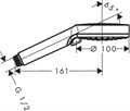 26330400 Ручной душ Crometta Vario 26330400