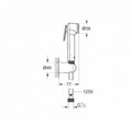 26354000 Tempesta-F Trigger Spray 30 Набор для гигиенического душа, хром 26354000