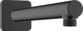 26405670 Vernis Shape Держатель душа 24 см, матовый черный 26405670