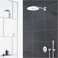 26475LS0 Rainshower 310 SmartActive Верхний душ с душевым кронштейном 430 мм, 2 режима струи, белая луна 26475LS0