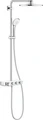 26507LS0 Euphoria SmartControl 310 DUO Душевая система с термостатом для душа, белая луна 26507LS0
