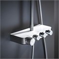 Euphoria SmartControl 310 DUO Cube Душевая система с термостатом, белая луна 26508LS0
