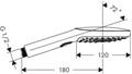 26520400 Raindance Select Ручной душ Raindance Select 120 Air 3jet, ½ 26520400