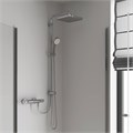 Tempesta Cosmopolitan System 250 Cube Душевая система, перекл-3,квадр,9.5, хром 26694000