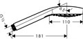 26814400 Ручной душ Croma Select E 1jet 26814400