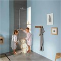 27630000 Croma E 280 1jet Душевая система Showerpipe с термостатом для душа, хром 27630000