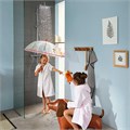 27630000 Croma E 280 1jet Душевая система Showerpipe с термостатом для душа, хром 27630000