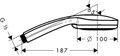 28535000 HG Croma 100 Vario ручной душ 28535000