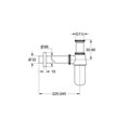 28920000 Сифон для раковины GROHE 1 1/4″, хром 28920000