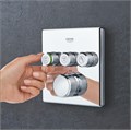 Grohtherm SmartControl Внешняя часть термостатического смесителя на 3 выхода, хром 29126000