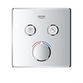 Grohtherm SmartControl Внешняя часть смесителя на 2 выхода, хром 29148000