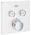 Grohtherm SmartControl Термостат для встраиваемого монтажа на 2 выхода, белая луна 29156LS0