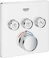 29157LS0 Grohtherm SmartControl Внешняя часть термостатического смесителя на 3 выхода, белая луна 29157LS0