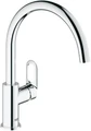 BauLoop Смеситель для мойки С-излив, хром (замена 31368000) 31368001