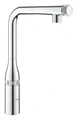 31615000 Essence SmartControl Смеситель для кухни с выдвижным L-образным изливом, хром 31615000