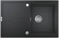 31639AP0 K400 50-C 78/50 1.0 Мойка, 780x500 мм, черный гранит 31639AP0