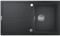 K400 Композитная мойка с крылом,860 x 500 мм, цвет серый гранит (AT0) (3 шт.-пал.) 31640AT0