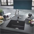 K700 Композитная мойка под столешницу,533 x 457, цвет черный гранит (AP0) (6шт.-пал) 31654AP0