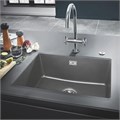 K700 Композитная мойка под столешницу,610 x 460, цвет серый гранит (AT0) 31655AT0