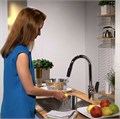 31815000 Focus Смеситель для кухни 240, однорычажный, с выдвижным душем, ½´ 31815000