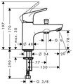 31930000 Focus Смеситель для ванны/душа Monotrou , однорычажный, ½’, хром 31930000