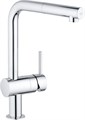 Minta Смеситель для кухонной мойки с выдвижным изливом, хром 32168000
