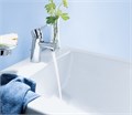 32204001 Concetto Смеситель для раковины с донным клапаном, низкий излив, хром 32204001