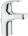 BauCurve Смеситель для раковины с донным клапаном, хром 32805000