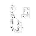 3282500E Eurosmart Cosmopolitan Смеситель для раковины с донным клапаном и ограничением расхода воды, хром 3282500E