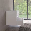 STAGELINE Тумба под умывальник 800x625x490 mm,подсветка, розетка + USB/USB-C, 1 выдвижной ящик, сифон 1 1/4 x 32, Вулканит/Вулканит 32862970100